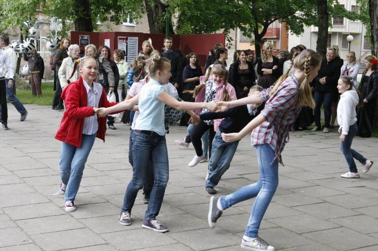 Puodžių gatvėje šurmuliavo miesto gimtadieniui skirta šventė