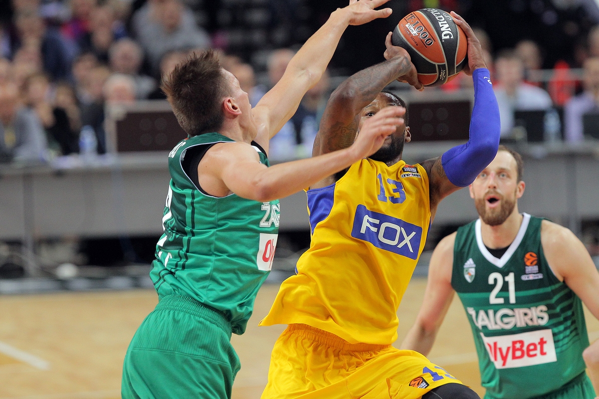 Eurolyga: „Žalgiris“ – „Maccabi“ 74:87