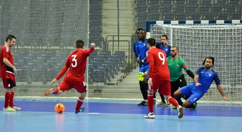 Prancūzų salės futbolininkai Andorą įveikė lietuviams nepalankiu rezultatu