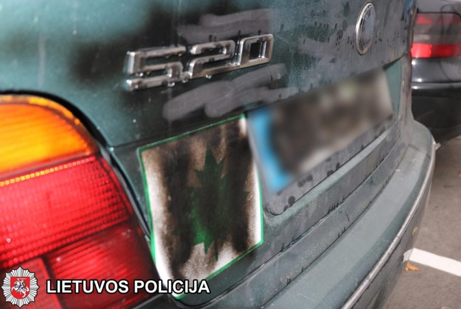 Klaipėdoje surastas krepšinio klubo „Neptūnas“ automobilis 