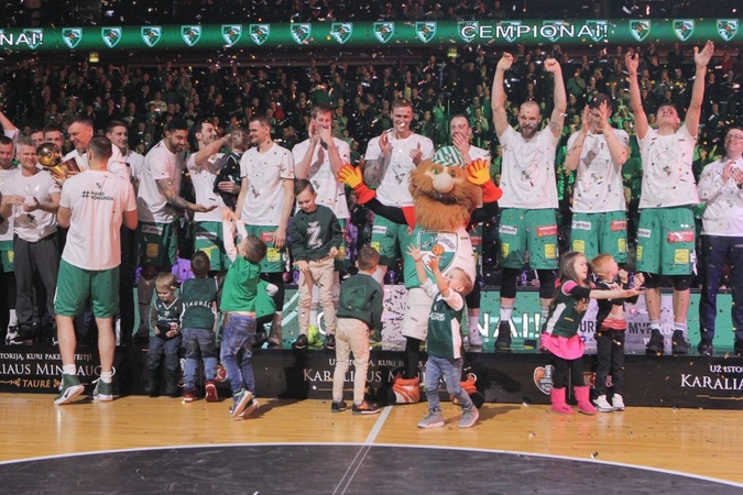 Kauno „Žalgiris“ – Karaliaus Mindaugo taurės čempionas!