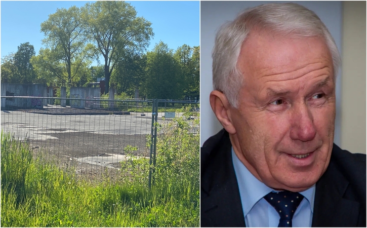 Kaimynystė: šalia išpuoselėto Sakurų parko žolėse skendi sporto draugijos „Žalgiris“ sklypas, kuriame kone du dešimtmečius niekas nevyksta. Anot draugijos prezidento B. Vasiliausko, į jį „sukištas“ milijonas eurų.