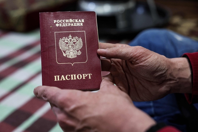 Latvija nebepripažins Rusijos piliečių nebiometrinių pasų