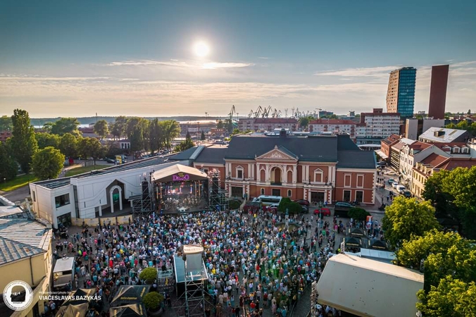 Teatro aikštė. Klaipėdos pilies džiazo festivalis