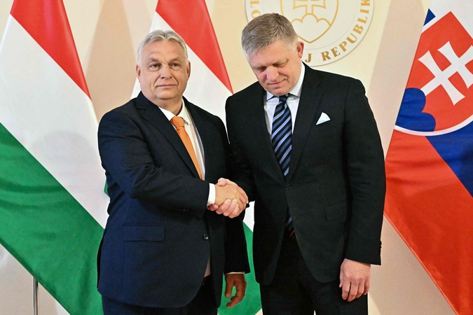 Viktoras Orbanas ir Robertas Fico