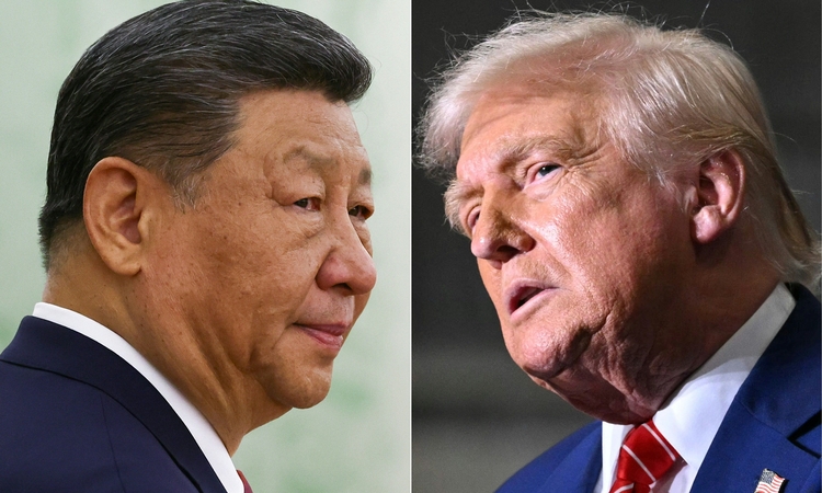 Xi Jinpingas ir Donaldas Trumpas