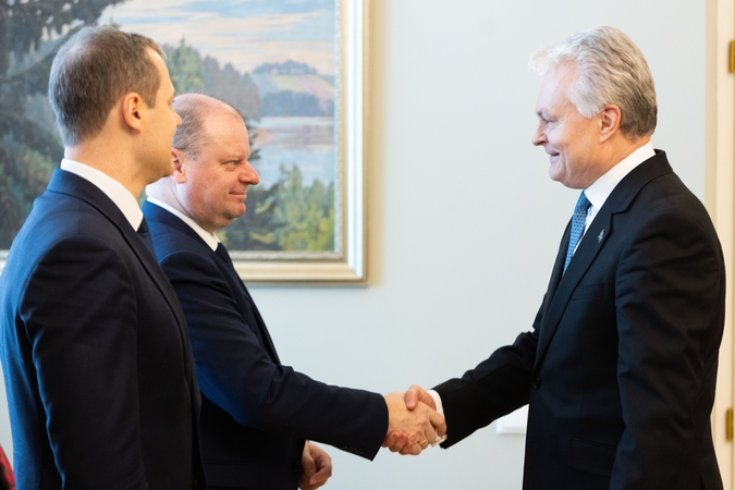 Premjero skandalų fone Skvernelis susitiko su prezidentu