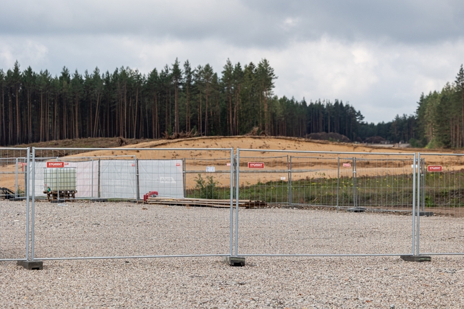 Rūdninkų karinio miestelio statybvietės pristatymas