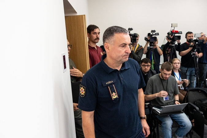 Spaudos konferencija dėl į Lietuvą įskridusio bepiločio orlaivio