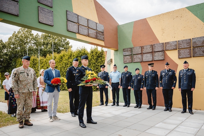 Aerodrome pagerbė lakūnų atminimą