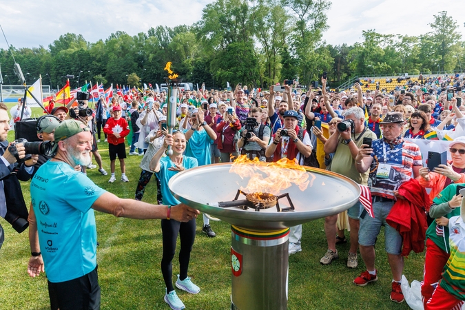 Pasaulio lietuvių sporto žaidynių atidarymas Palangoje