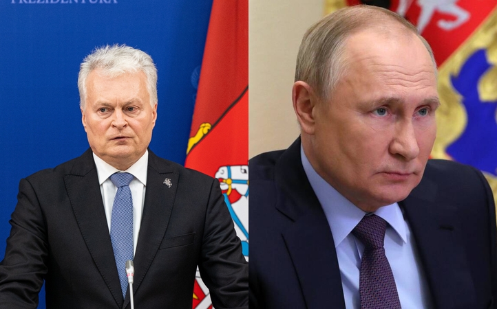 Gitanas Nausėda, Vladimiras Putinas 