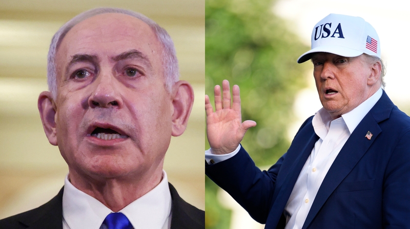 Benjaminas Netanyahu, Donaldas Trumpas 