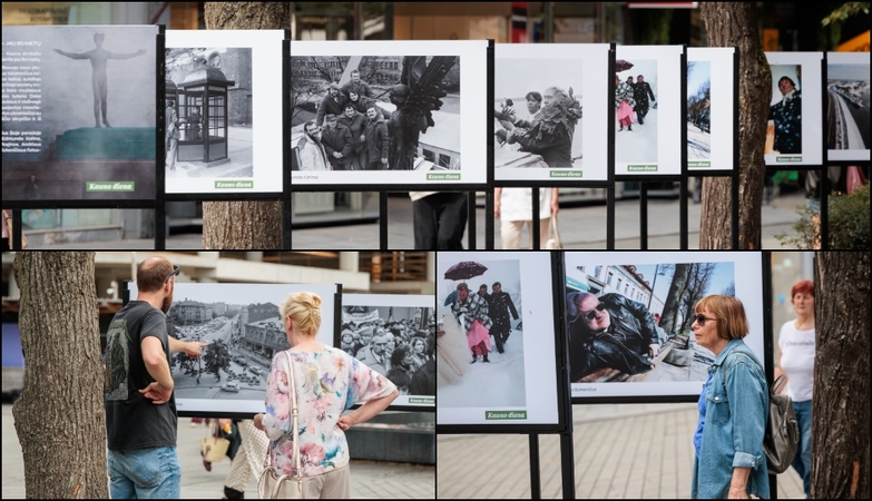 Paroda: „Kauno dienos“ fotografai užfiksavo pulsuojančius įvykius, virtusius eilutėmis, o vėliau – laikraščių puslapiais.