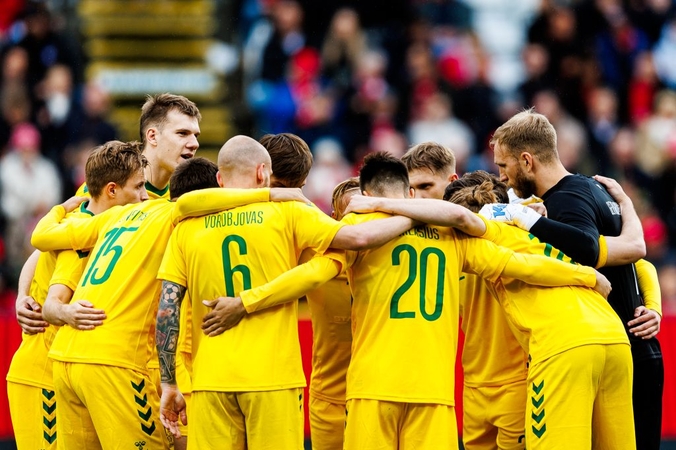 Lapkričio mėnesį Lietuvos vyrų futbolo rinktinė Kaune susitiks su Izraelio komanda