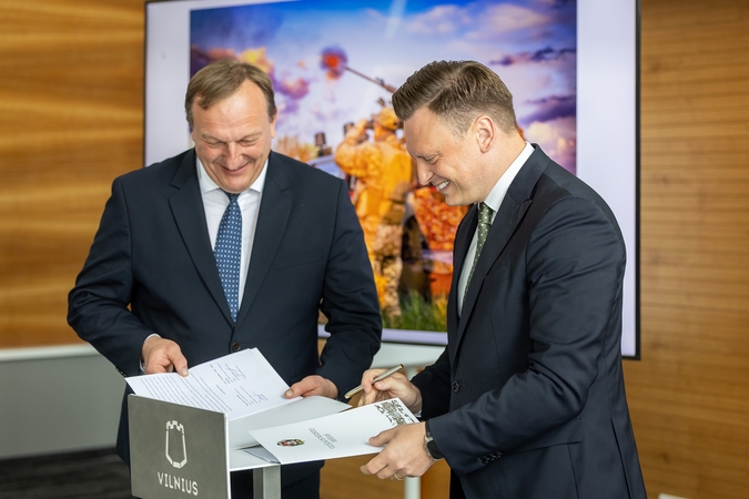 Vladislav Kondratovič ir  Valdas Benkunskas