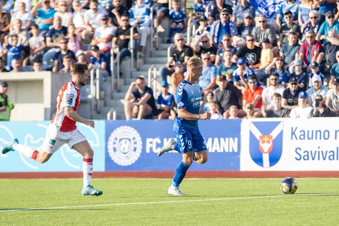 „Hegelmann“ futbolininkai baigė pasirodymą UEFA Konferencijų lygos atrankoje