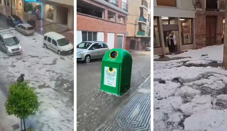 Po galingos audros – sukrečiantys vaizdai iš pietryčių Ispanijos