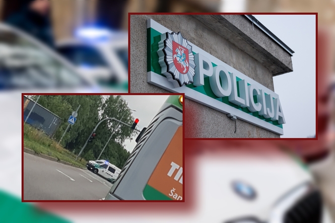 Uostamiestyje, gatvėje, susimušė du automobilių vairuotojai