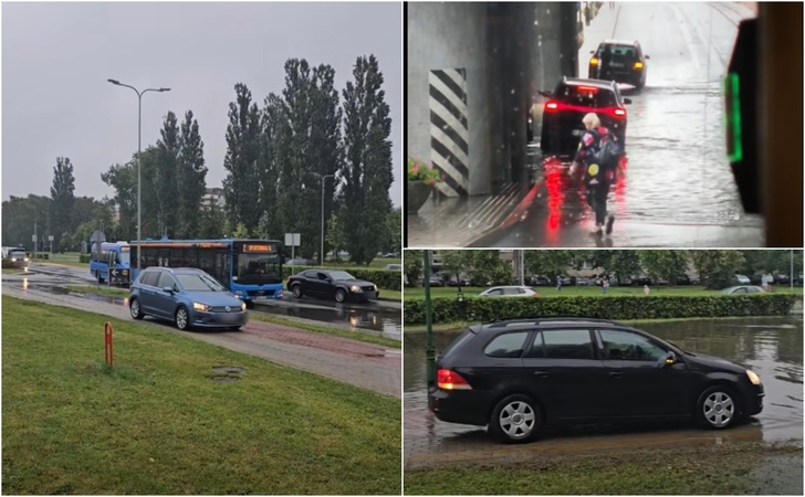 Pažeidimai: per liūtį dalis vairuotojų važinėjo šaligatviais ir už tai sulaukė baudų.
