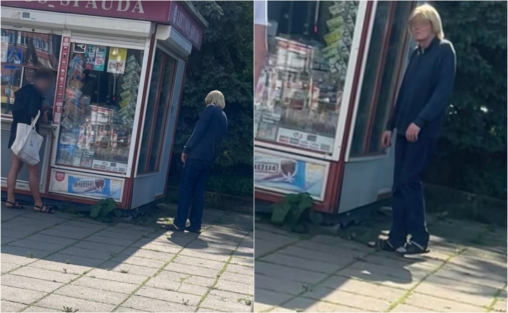 Perspėjimas: mieste pastebėtas įtartinas vyriškis, kuris keičia ne tik savo aprangą, bet ir perukus.