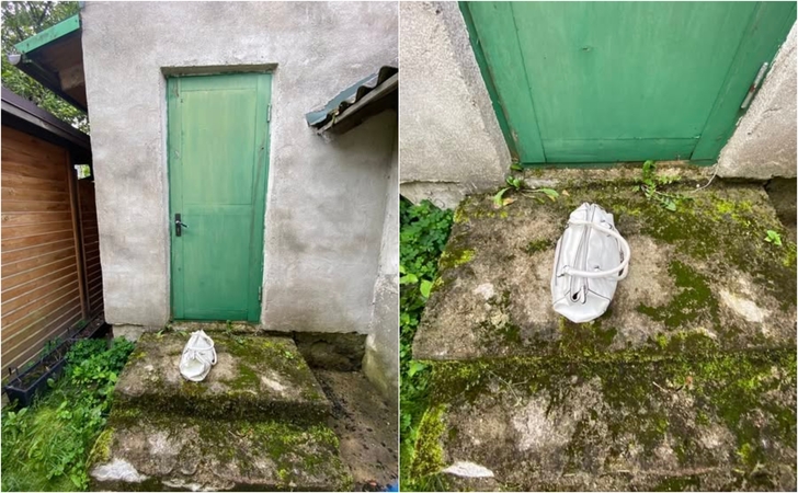 Užėjo: Poilsio gatvėje vaikštinėjusi ir baltą rankinę pametusi moteris turėtų užeiti į namą, kurio durys nudažytos žaliais dažais.