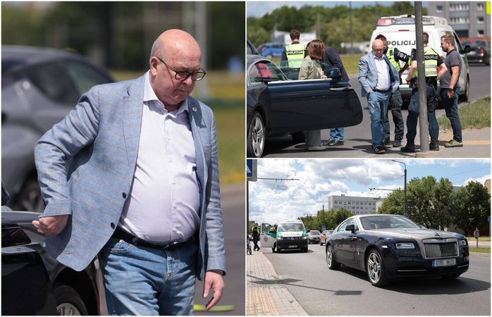 Policija pateikė naujausią informaciją apie incidentą, kai Kauno meras partrenkė vyrą