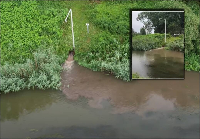 Po gyventojų skundų dėl teršiamos Strėvos – bendrovės atsakas