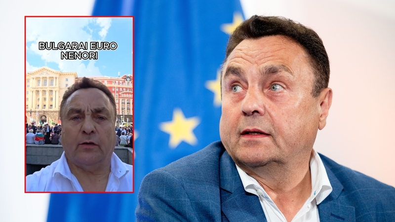 Gražulis proteste Bulgarijoje rėžė kalbą rusiškai: mums žadėjo rojų, bet apgavo