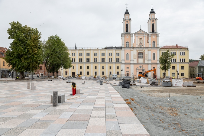 Procesas: savivaldybė užsimojo koreguoti Rotušės aikštės detalųjį planą, tačiau paveldo sergėtojai kol kas nedavė tam leidimo.
