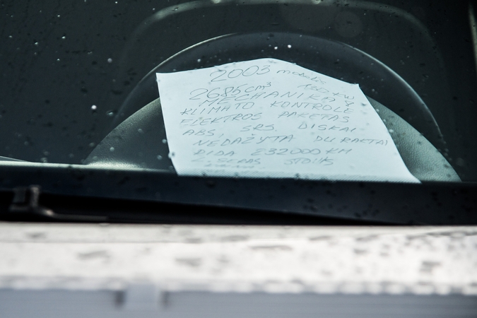 Istorija: jeigu skelbime slepiamas arba klastojamas VIN kodas, toks automobilis gali turėti didelių trūkumų. 