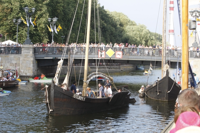 Akcentas: šiandien 20.15 val. vyks laivų parado „Dangės flotilė“ laivų sutiktuvės, o sekmadienį 9 val. – išlydėtuvės.