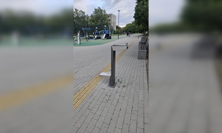 Sprendimas: tikimasi, kad netrukus vandens skaitikliai bus įrengti ir fontanėliu galės naudotis visi gyventojai.