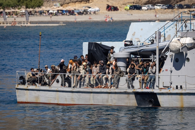Graikija stabdo kai kurių migrantų prieglobsčio prašymų svarstymus