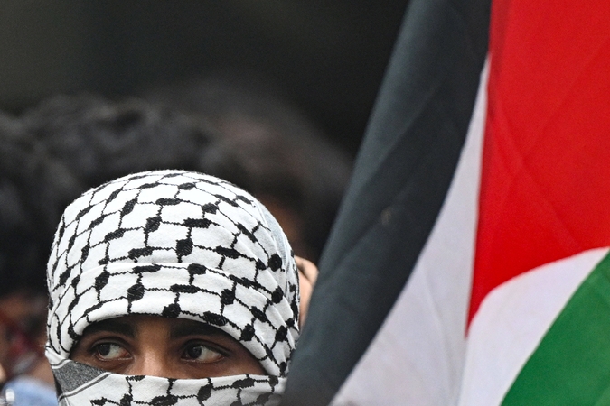 Protesto už Palestiną lyderis mėgins iš Trumpo prisiteisti 20 mln. dolerių