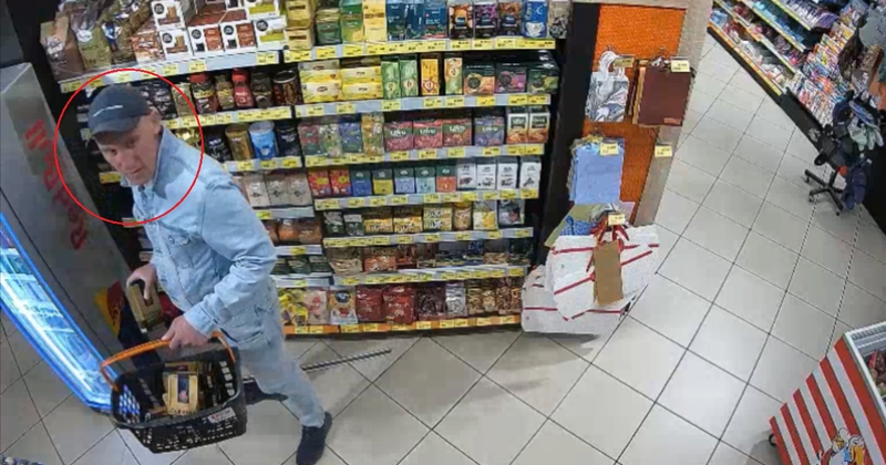 Padėkite atpažinti: parduotuvėje prisikrovė maisto, bet už jį nesumokėjo