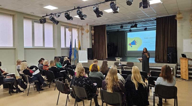 Naudinga: vien per šiuos mokslo metus mokymuose dalyvavo pedagogai iš 20 Lietuvos mokyklų, o pažymėjimus gavo daugiau nei 400 dalyvių.