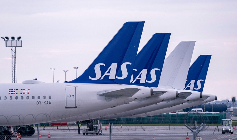 „Air France-KLM“ siekia įsigyti kontrolinį SAS akcijų paketą