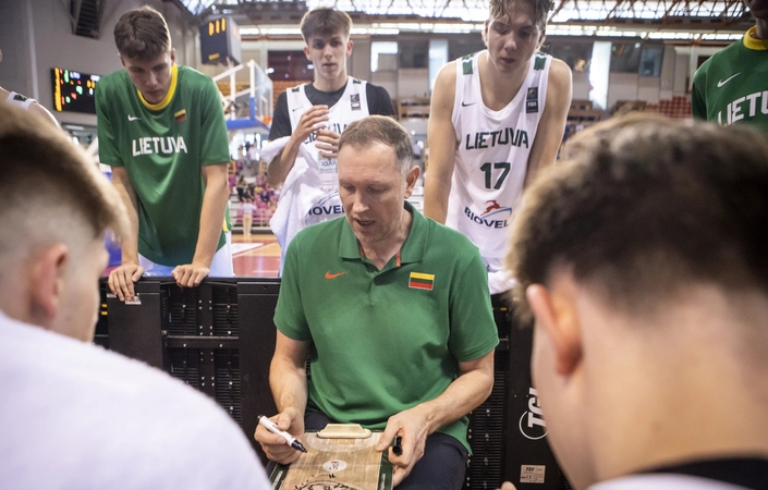 U20 Lietuvos rinktinei nepavyko pergalingai pradėti Europos krepšinio  čempionato