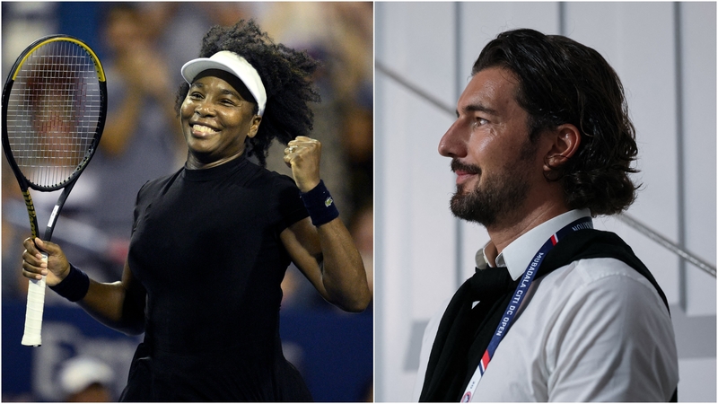 Venus Williams ir Andrea Preti