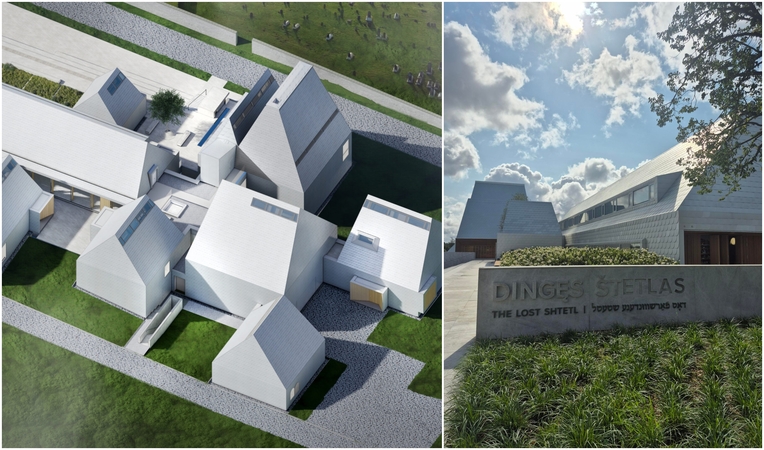  Estetika: muziejaus Šeduvoje architektas R. Maklamäkis, tarp kurio darbų – ir Lenkijos žydų istorijos muziejus Varšuvoje. Muziejų Šeduvoje jis sakė kūręs įkvėptas štetlų architektūros.