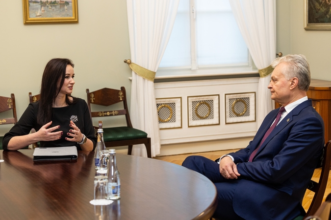 Inga Ruginienė ir Gitanas Nausėda