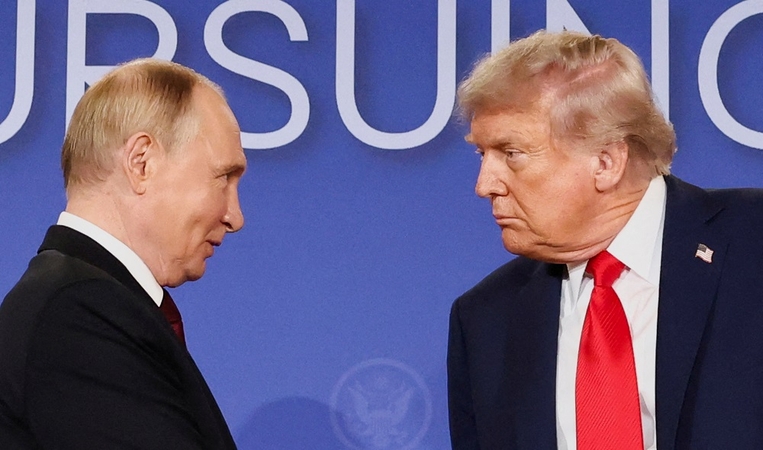 Vladimiras Putinas ir Donaldas Trumpas