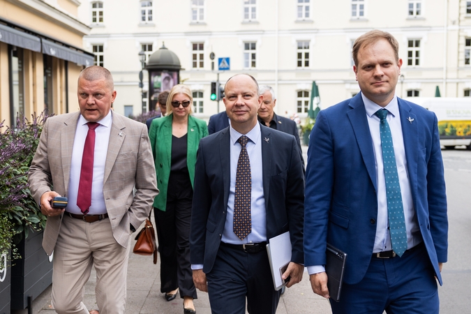 LSDP susitikimas su Lietuvos valstiečių ir žaliųjų sąjunga
