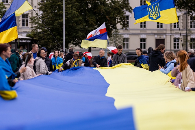 Ukrainos palaikymo mitingas