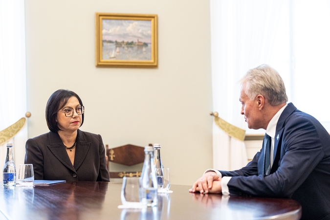 Raminta Popovienė ir Gitanas Nausėda