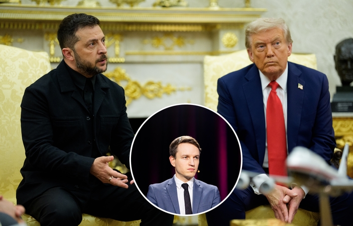 Volodymyras Zelenskis, Donaldas Trumpas, Linas Kojala