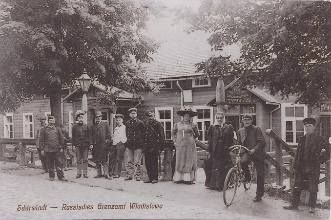 Vladislavovo (Naumiesčio) muitinė. XX a. pradžia.