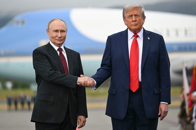 Vladimiras Putinas ir Donaldas Trumpas