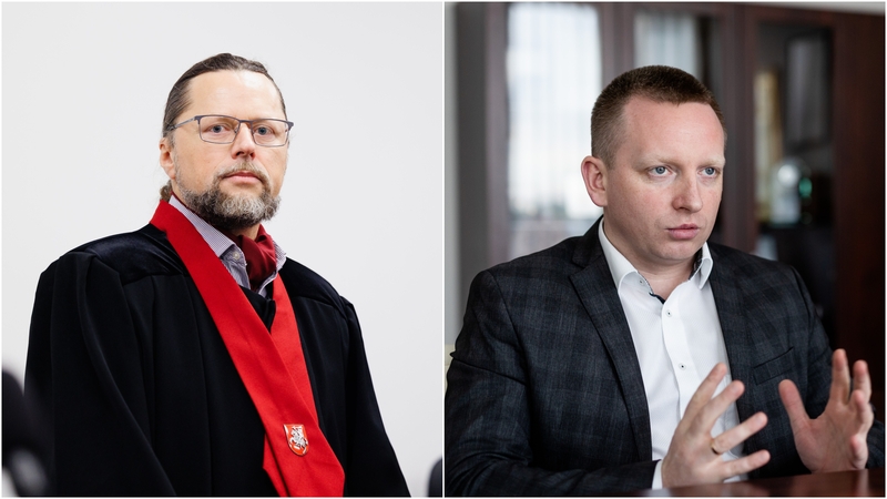 Darius Valkavičius (kairėje) ir Povilas Isoda